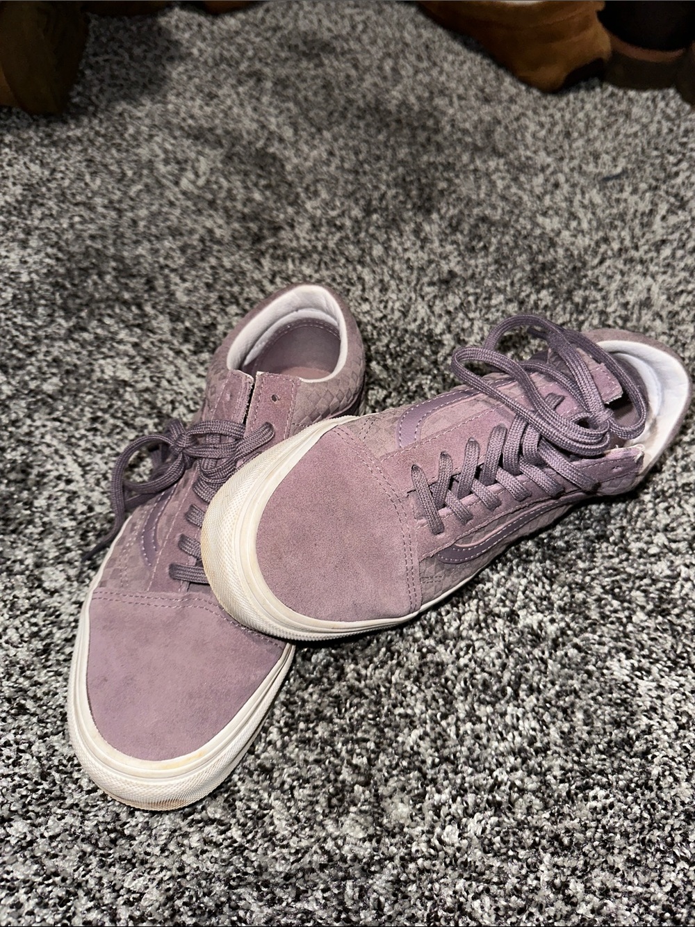 Vans Women’s Suede Sneakers - Soft Lavender